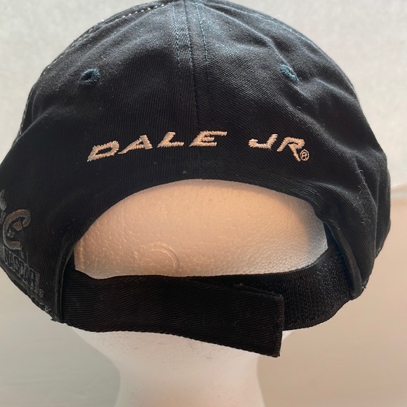 Chase Authentics Dale Earnhardt JR 88 shark tooth NASCAR hat cap black & green - Picture 5 of 8